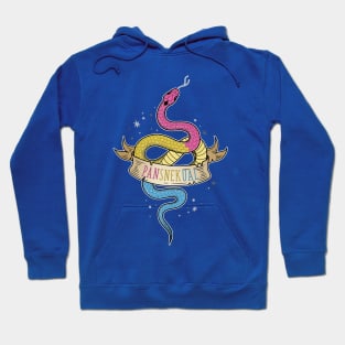 Pansexual Snake Pansnekual LGBT Pride Flag Hoodie